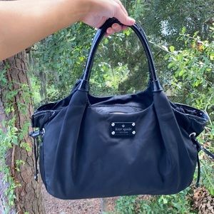 Kate Spade New York Black Shoulder Tote Bag / Purse